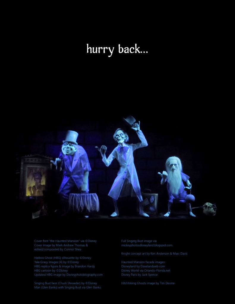 the haunted mansion back cover